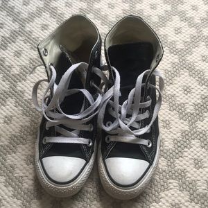 Black High Top Converse